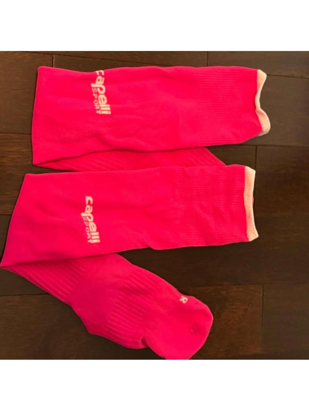 Capelli Pink Soccer Socks Knee High Athletic Performance Sports Unisex